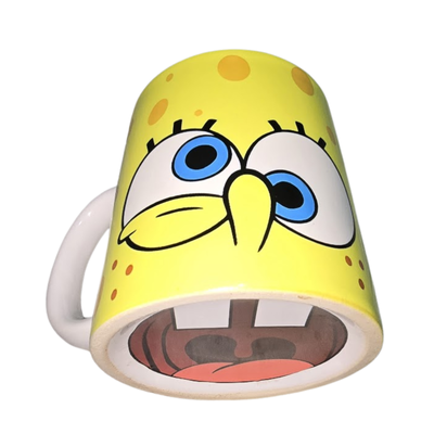 Taza de Cerámica Bob Esponja con boca