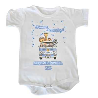 Body de bebé Mi primer Mundial
