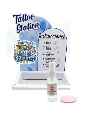 Kit aplicador Stand de Tatuajes