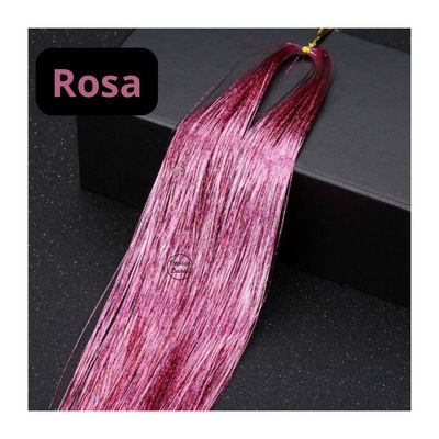 Hilos Holográfico Rosa