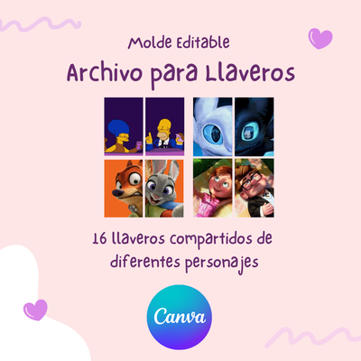 Llaveros compartidos editable