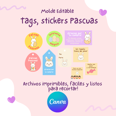 Pack Pascuas Magicas - Editable