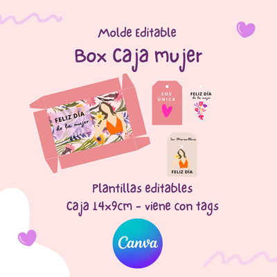 Box Editable - Dia de la mujer