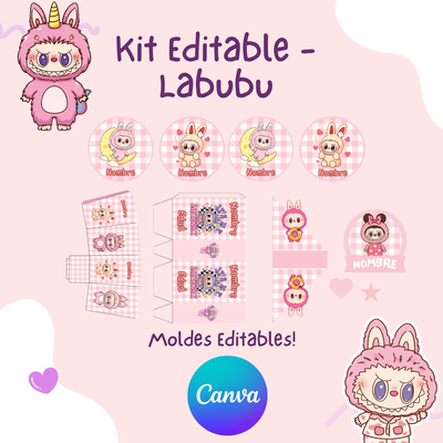 Kit Editable - Labubu