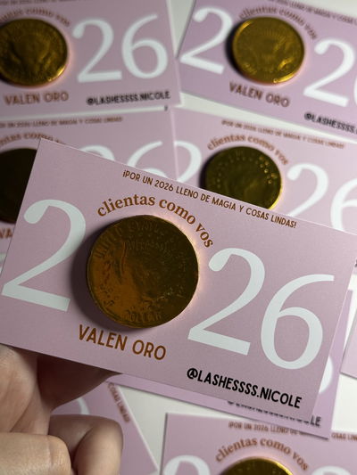 Tarjeta clientes de oro