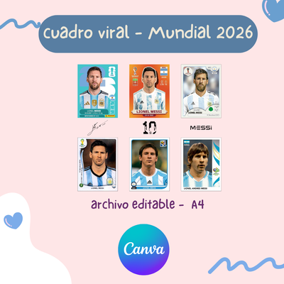 Figus Messi - Canva