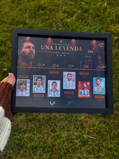 Cuadro - Leyenda Messi