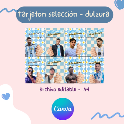 Tarjeton Selección - Dulzura