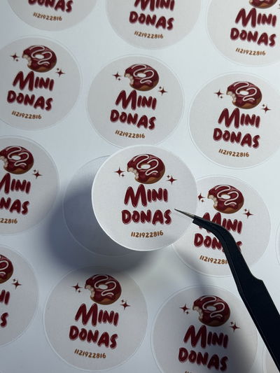 Promo 100 stickers troquelados