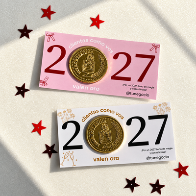 Tarjeta clientes de oro