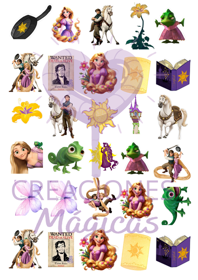 Tatuajes - Enrededos / Rapunzel