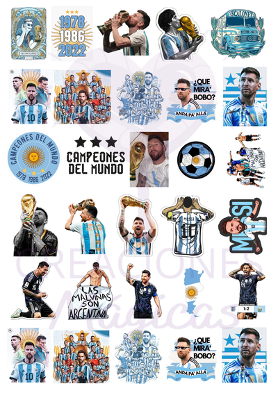 Tatuajes Messi + La selección