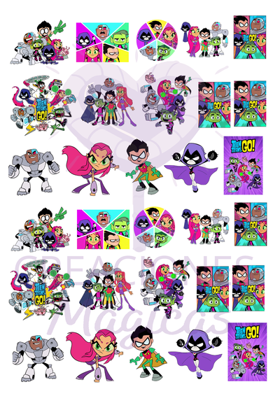 Tatuajes - jovenes titanes 
