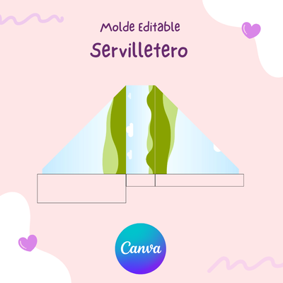 Servilletero - Editable