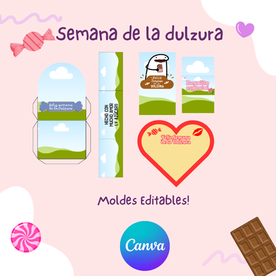 Editable #2 - Semana de la dulzura 