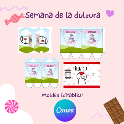 Editable - Semana de la dulzura
