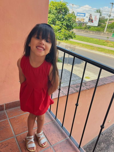 Vestido Bolsi Rojo