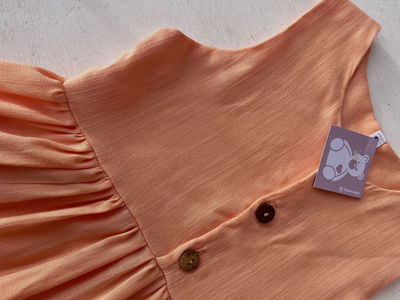 Vestido Oli Coral
