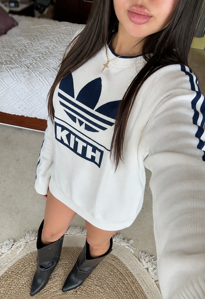 ADIDAS x KITH SWEATER 🤍💙