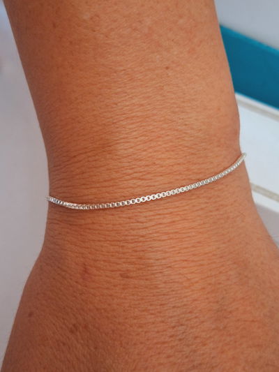 Pulsera Veneciana de plata
