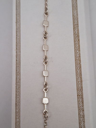Pulsera con cadena rolo