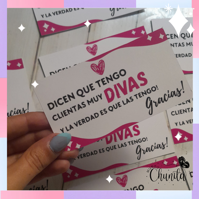 Tarjetas personalizadas