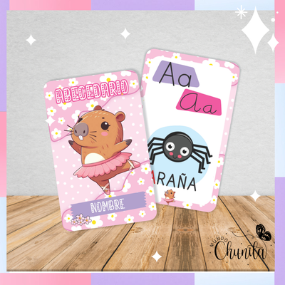 Tabla Abecedario Personalizada