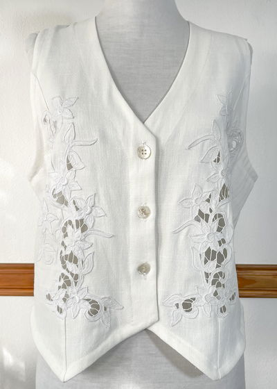 Chaleco Siena Off white 