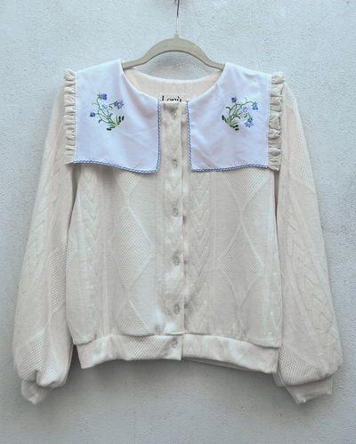 Cardigan Blu 