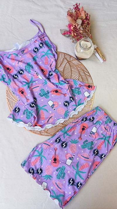 Pijama estampado