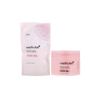Medicube PDRN Pink Collagen Toning Gel Toner Pad 70 Pads