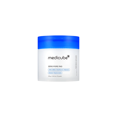 Medicube Zero Pore Pad 2.0 | Almohadillas Faciales Exfoliantes x70