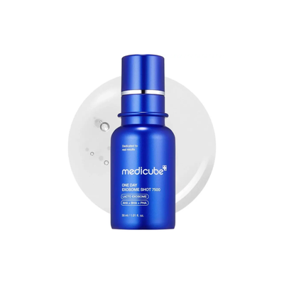 Medicube One Day Exosome Shot 7500 30ml – Sérum Facial Reafirmante