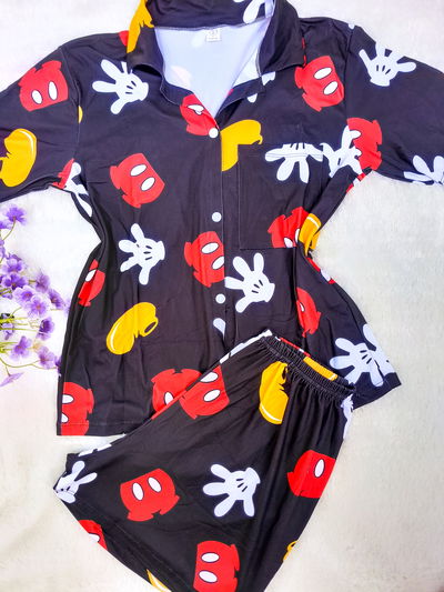 Mickey negro(camisero)