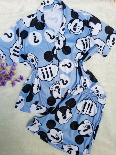 Mickey caritas gris(camisero)