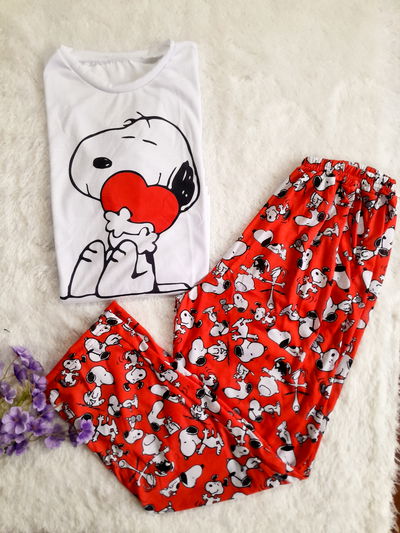 Snoopy rojo(manga corta)