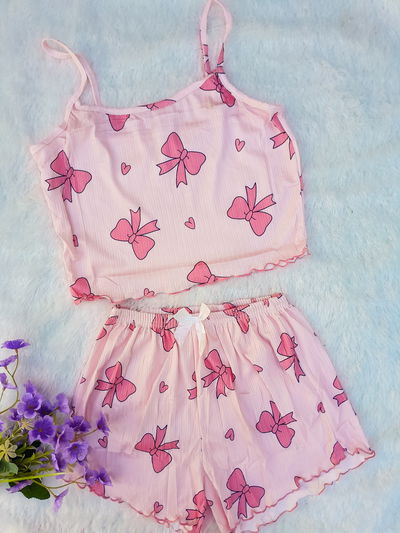 Moñitos grande rosa 