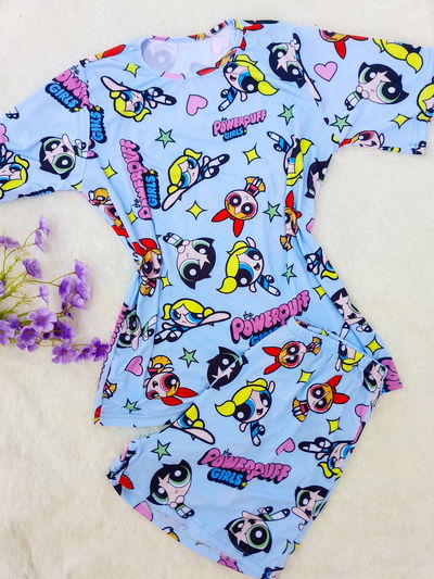 Superpoderosas celeste(morley)