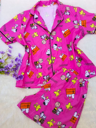 Snoopy rosa(camisero)