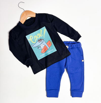 REMERA ML COCODRILO BEBE