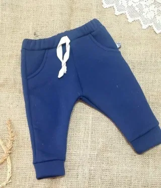 PANTALON FRISA AZUL