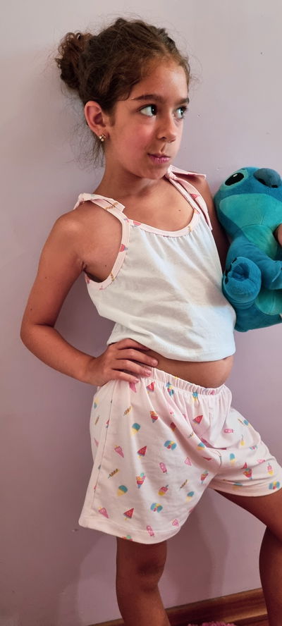 PIJAMA CORTO HELADOS
