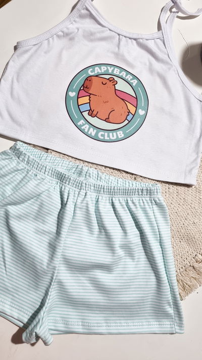 PIJAMA CORTO CAPIBARA 1