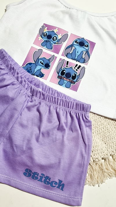 PIJAMA CORTO STITCH