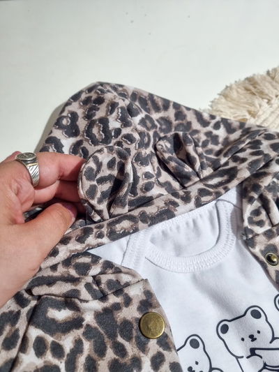 CONJUNTO RUSTICO ANIMAL PRINT 