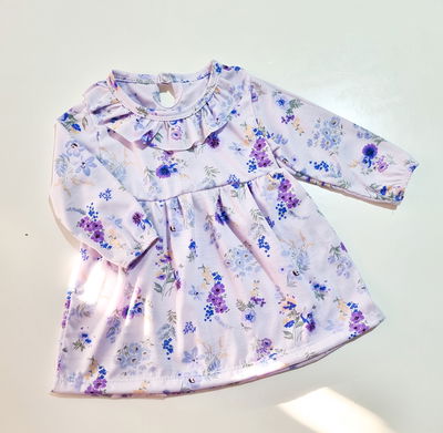 VESTIDO FLORES LILA BEBA ML