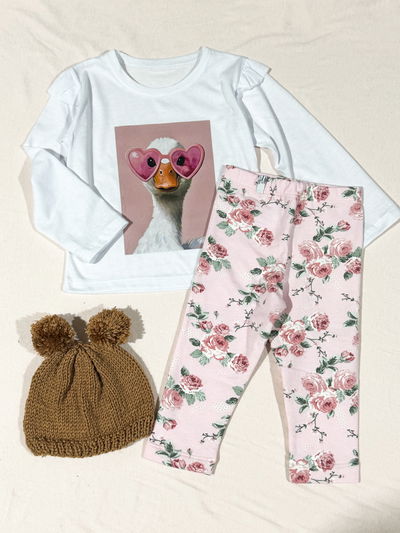 REMERA ML PATO BEBE