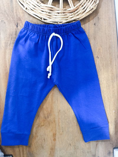 PANTALON AZUL ALGODÓN 