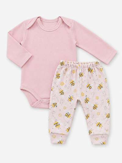 PANTALON ABEJITAS ROSA