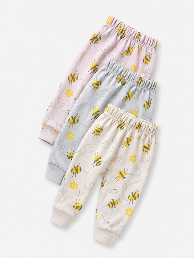PANTALON ABEJITAS AMARILLO